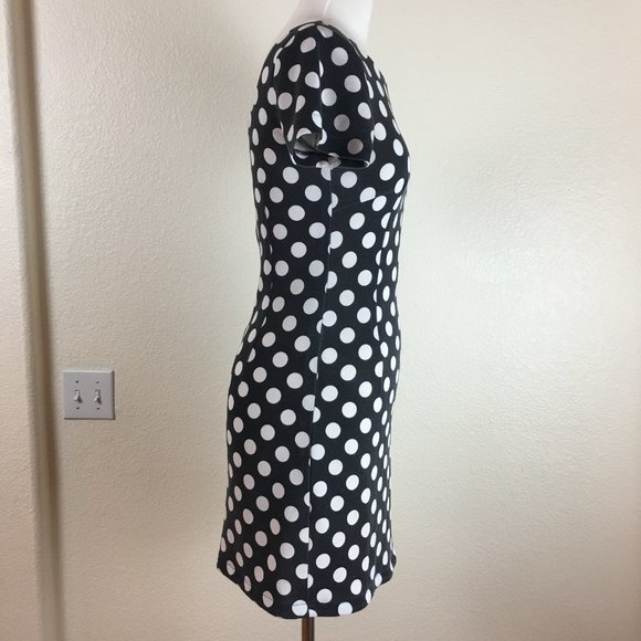 ZARA BASIC Polka Dot Dress - Picture 3 of 4